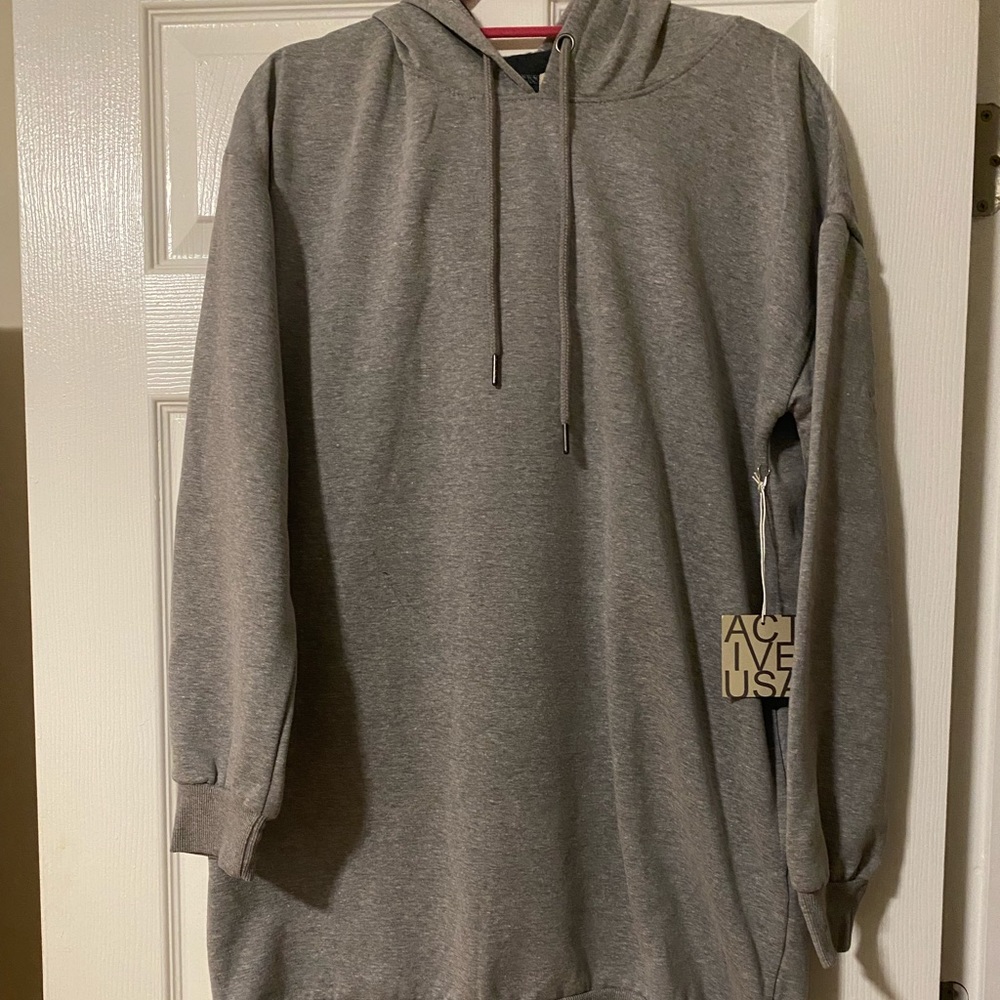 Hooded Sweater Dress